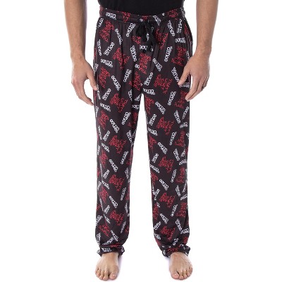 Seven Times Six The Office Men's That's What She Said Loungewear Sleep Pajama Pants Black