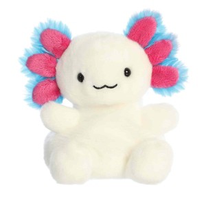 Aurora Mini Jax Bluegill Axolotl Palm Pals Adorable Stuffed Animal White 5" - 1 of 4