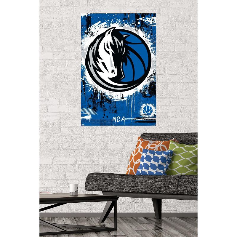 Trends International NBA Dallas Mavericks - Maximalist Logo 23 Unframed Wall Poster Prints, 2 of 7