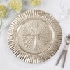 Saro Lifestyle Ribbed Border Charger (Set of 4) - 4 of 4