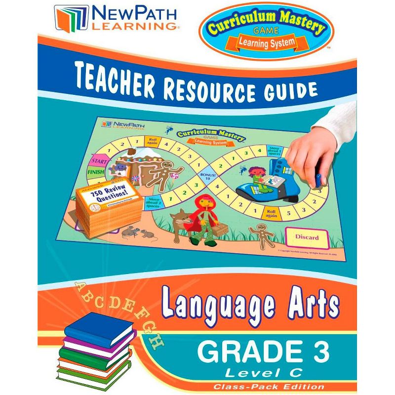 NewPath English Language Arts Curriculum Mastery Games Classroom Pack, Grade 3, 4 of 6