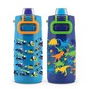 Ello 2pk Colby Kids' Stainless Steel 12oz Water Bottles Blue - 3 of 3