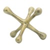 Sagebrook Home Metal Jacks Abstract Sculpture for Room, Bedroom or Office Decor, Aluminum - 4 of 4
