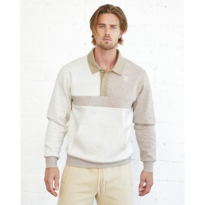 Spruce Fashion Rugby Color-Blocked Sweatshirt