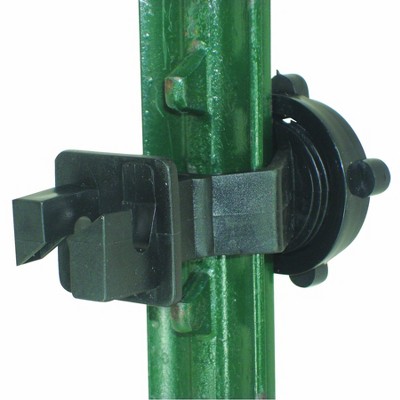 Field Guardian T Post - W Style Insulator - Polywire/wire - Black