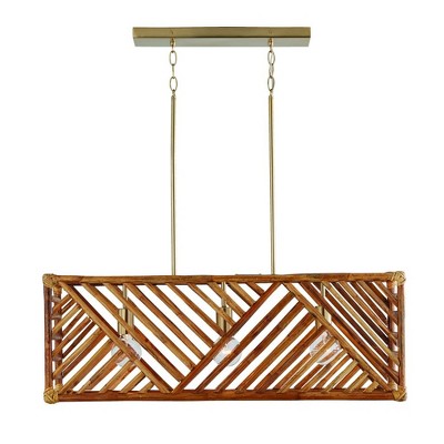 Capital Lighting Soleil 3 - Light Island Pendant Light in  Matte Brass
