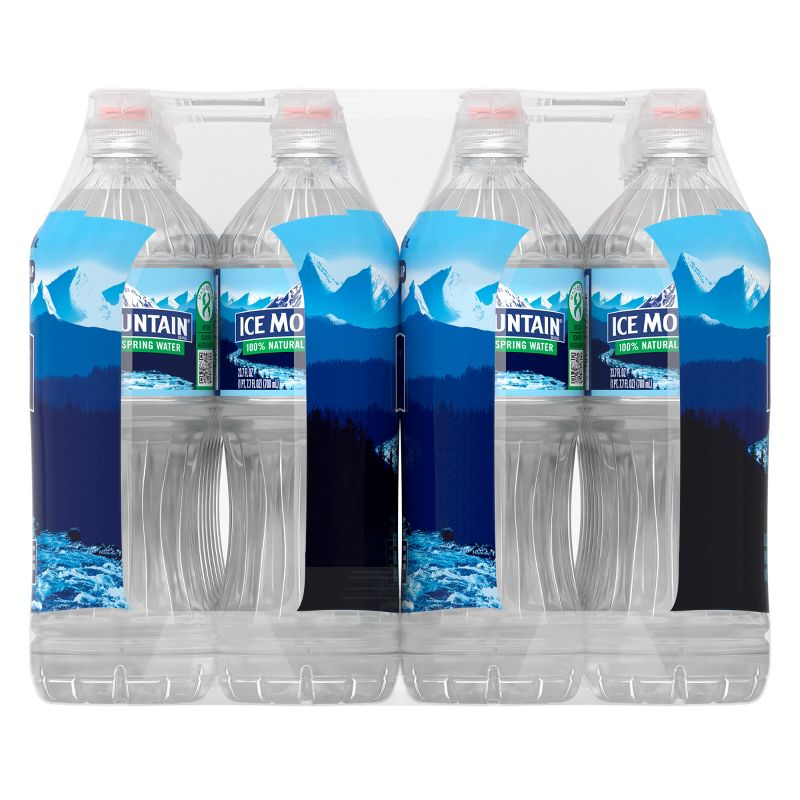 Ice Mountain Brand 100% Natural Spring Water - 6pk/23.7 fl oz Sport Cap Bottles, 5 of 9