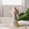 Pavilion Gift Company - 80th Birthday - 6" Angel Holding Heart - Decorative Objects - 2 of 4