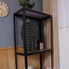 Portable Clothes Closet Wire Shelf And Garment Hanging Heavy-Duty Freestanding Wardrobe With Adjustable Wire Shelf And Hanging Rod - 2 of 4