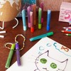 Bright Creations 100 Pack Glitter Glue Pens, 0.35 Oz Rainbow Glue Stick Set for Crafts, Slime Supplies, Scrapbooking, 20 Metallic Colors - 3 of 4