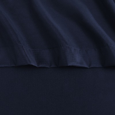 Navy Twin Ultra Soft Microfiber Bedding Sheet Set