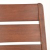 Set of 2 Malton Dining Chair Walnut - Lifestorey: Beech Wood, Mid-Century Design, Gray Upholstery - image 3 of 4