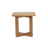 Syemin End Tables Small Round Side Table, 2 Tiers Farmhouse End Table, Accent Tables for Small Spaces, Night Stands, Brown, 18"*18"*18" - 2 of 4