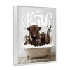 Stupell Industries Farm Animals in Bath, 16" x 20" - 3 of 4