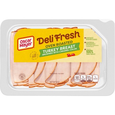 Oscar Mayer Deli Fresh Sliced Oven Roasted Turkey Breast - 9oz