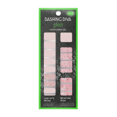 Dashing Diva Gloss Ultra Shine Gel Nail Art - Boo Thing - 32ct