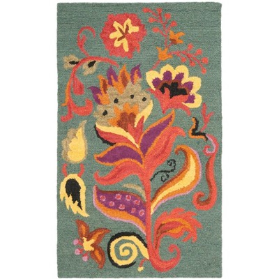 Blossom BLM679 Hand Hooked Area Rug  - Safavieh