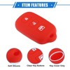 Unique Bargains 4-Button Car Key Fob Case Compatible for Toyota 4Runner 1999-2009 2 Pcs - 4 of 4