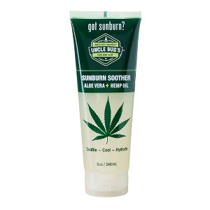 Uncle Bud's Hemp After Sunburn Soother - 8oz - 1 of 4