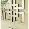 Elegant Lighting Sparkle 31.5 in. Contemporary Rectangle Mirror in Clear - 4 of 4