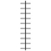 vidaXL Wall-mounted Wine Rack for 10 Bottles Black Metal - 2 of 4