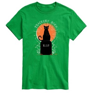 Men's - Hocus Pocus - Binx Graveyard Short Sleeve Graphic T-Shirt - 1 of 4