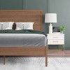 Emma and Oliver Classic Wooden Platform Bed with Headboard - 3 of 4