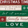 HomeRoots Christmas Time White Framed Wall Art - 4 of 4