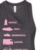 Women's - Barbie - Barbie Vehicles Graphic Racerback Tank - 2 of 3