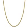 Black Bow Jewelry 10k Yellow Gold 3.75mm Solid Concave Anchor Chain Bracelet - 3 of 4
