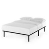 Furinno Angeland Sleigh Black Bed Frame , Queen - 4 of 4