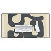 Nadja Modern Abstract Shapes 1 Desk Mat - Deny Designs - 2 of 3