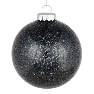 Vickerman Tinsel Clear Ball Ornament - 1 of 1