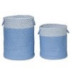 Colonial Mills Splash In-Outdoor Hampers - Blue 17"x17"x22" - 3 of 4