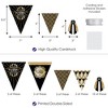 Big Dot of Happiness Roaring 20's - DIY 1920s Art Deco Jazz Party Pennant Garland Decoration - Triangle Banner - 30 Pieces - 3 of 4