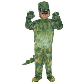 Halloween Express Kids' Alligator Costume - Size 4-6 - Green
