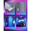 Attop Wall Lights, RGBIC LED Light, Smart Gaming Light Works RGB Light Bar, LED Wall Lights for Bedroom, 2 Panels Set - 2 of 4
