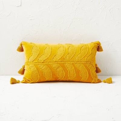 yellow pillows target