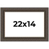 PosterPalooza | Museum Brown Picture Frame - UV Acrylic, Backing Board, Hanging Hardware Included - 2 of 4