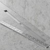 Hydroware Linear Shower Drain - C06 Brushed - 48 Inches - 2 of 4