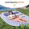 Mastgoal Double Hammock with Pillow, Max Load 500lbs, Portable Hammock for Outdoor, Camping,and Backyard - 2 of 4