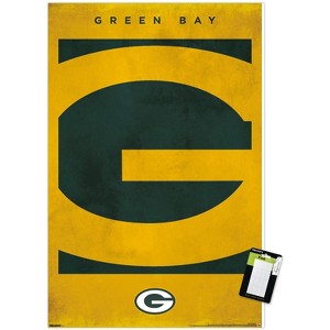 Trends International NFL Green Bay Packers - Logo 25 Unframed Wall Poster Prints - 1 of 4