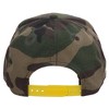 Jurassic Park Camo Dinosaur Pre-Curved Embroidered Logo Snapback Hat - 4 of 4