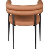 Meridian Furniture,Lavina Vegan Leather Dining Chair, Set of 2 - 4 of 4