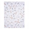 Lambs & Ivy Treetop Fox Woodland/Forest Minky/Faux Shearling Fleece Baby Blanket - 4 of 4