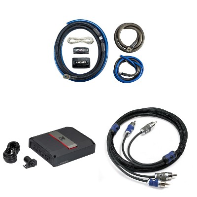 Kicker LX1650.1 KISL & Amp Install Kit, 1650w Mono Class-D Subwoofer Amp (51LX16501)
