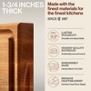 John Boos Block Wide Reversible Cutting/Carving Board with Juice Groove and Integrated Handles - 3 of 4