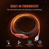 VEVOR Pipe Heating Cable, 24FT 7W/FT Heat Tape for Pipes with Built-in Thermostat, Water Pipe Heat Cable Protects PVC Hose, Black - 3 of 4