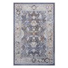 Chic Crate 5×7 Blue Traditional Area Rug – Non‑Shedding, Stain‑Resistant, Stylish for Living Room & Bedroom - 2 of 4