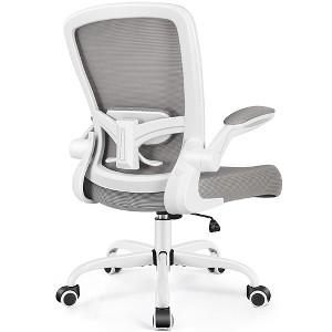 KERDOM Ergonomic Office Chair, Adjustable Height, Breathable Mesh Fabric, Lumbar Support, Gray - 1 of 1